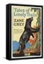 Tales of Lonely Trails by Zane Grey, Moments That Live in the Minds of Sportsmen-null-Framed Stretched Canvas