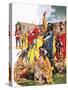 Tales of the Canadian Mounties: the Long March-Mcbride-Stretched Canvas