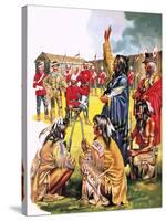 Tales of the Canadian Mounties: the Long March-Mcbride-Stretched Canvas