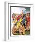 Tales of the Canadian Mounties: the Long March-Mcbride-Framed Giclee Print