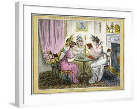 Tales of Wonder!-James Gillray-Framed Giclee Print