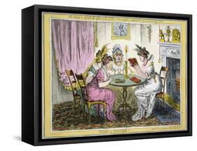 Tales of Wonder!-James Gillray-Framed Stretched Canvas