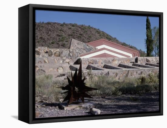 Taliesin West by Frank Lloyd Wright, Arizona, USA-null-Framed Stretched Canvas