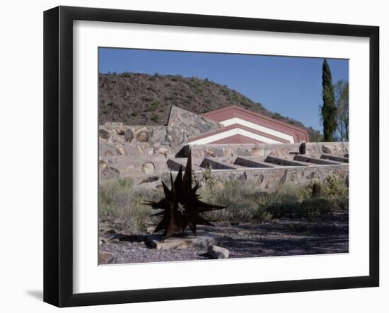 Taliesin West by Frank Lloyd Wright, Arizona, USA-null-Framed Photographic Print