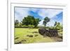 Talietumu or Kolo Nui ruins, former fortress, Wallis, Wallis and Futuna, South Pacific, Pacific-Michael Runkel-Framed Photographic Print