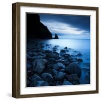 Talisker Bay under a Winter Moon-Doug Chinnery-Framed Photographic Print