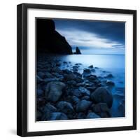 Talisker Bay under a Winter Moon-Doug Chinnery-Framed Photographic Print