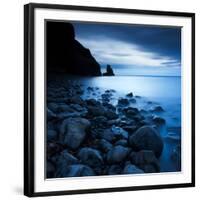 Talisker Bay under a Winter Moon-Doug Chinnery-Framed Photographic Print