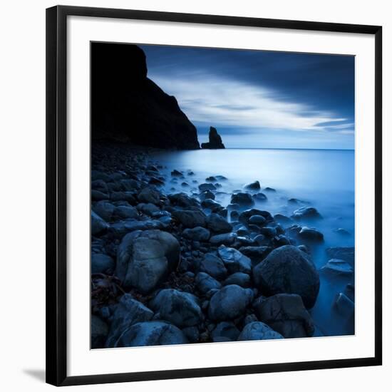 Talisker Bay under a Winter Moon-Doug Chinnery-Framed Photographic Print