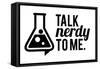 Talk Nerdy-IFLScience-Framed Stretched Canvas