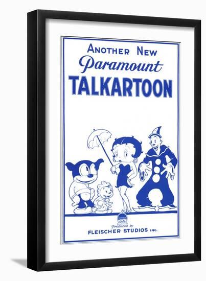 Talkartoon, 1931-null-Framed Art Print