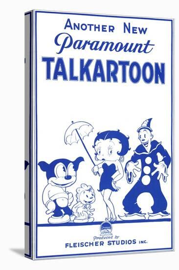 Talkartoon, 1931-null-Stretched Canvas