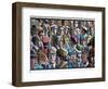 Talking Heads, 2023 (Tinted Gesso on Canvas on Corrugated Wood Support)-PJ Crook-Framed Giclee Print