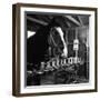 "Talking" Horse Named Lady Wonder Who Uses a Giant "Typewriter" to Give Simple Answers-null-Framed Photographic Print