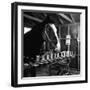 "Talking" Horse Named Lady Wonder Who Uses a Giant "Typewriter" to Give Simple Answers-null-Framed Photographic Print