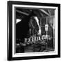 "Talking" Horse Named Lady Wonder Who Uses a Giant "Typewriter" to Give Simple Answers-null-Framed Photographic Print