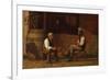 Talking it Over (The Civil War)-Enoch Wood Perry-Framed Premium Giclee Print