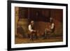 Talking it Over (The Civil War)-Enoch Wood Perry-Framed Premium Giclee Print