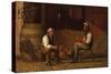 Talking it Over (The Civil War)-Enoch Wood Perry-Stretched Canvas