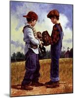 Talking It Over-Jim Daly-Mounted Art Print