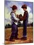 Talking It Over-Jim Daly-Mounted Art Print