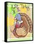 Talking Turkey-Valarie Wade-Framed Stretched Canvas