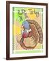 Talking Turkey-Valarie Wade-Framed Giclee Print