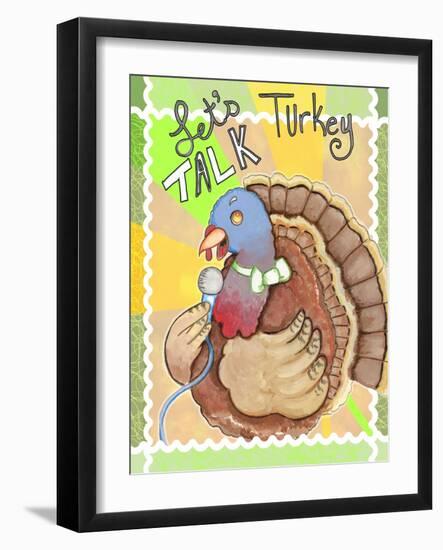 Talking Turkey-Valarie Wade-Framed Giclee Print