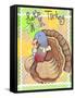 Talking Turkey-Valarie Wade-Framed Stretched Canvas