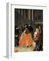 Talks Between Baute Masks-Pietro Longhi-Framed Giclee Print