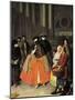 Talks Between Baute Masks-Pietro Longhi-Mounted Giclee Print