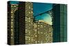 Tall Buildings on Manhattan's West Side, New York City-Sabine Jacobs-Stretched Canvas