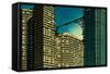 Tall Buildings on Manhattan's West Side, New York City-Sabine Jacobs-Framed Stretched Canvas