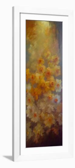 Tall Daffodils, 2020, (Oil on Canvas)-Lee Campbell-Framed Giclee Print