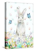 Tall Easter Bunny-Patricia Pinto-Stretched Canvas