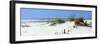 Tall Grass on the Beach, Perdido Key Area, Gulf Islands National Seashore, Pensacola, Florida, USA-null-Framed Photographic Print