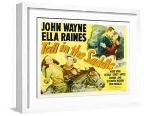 Tall in the Saddle, 1944-null-Framed Art Print