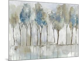 Tall Indigo Trees-Allison Pearce-Mounted Art Print