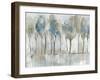 Tall Indigo Trees-Allison Pearce-Framed Art Print