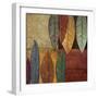 Tall Leaves Square II-Patricia Pinto-Framed Premium Giclee Print