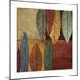 Tall Leaves Square II-Patricia Pinto-Mounted Premium Giclee Print