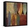 Tall Leaves Square II-Patricia Pinto-Framed Stretched Canvas
