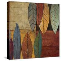 Tall Leaves Square II-Patricia Pinto-Stretched Canvas