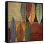 Tall Leaves Square II-Patricia Pinto-Framed Stretched Canvas