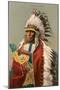 Tall Man Dan, Sioux Indian-null-Mounted Art Print