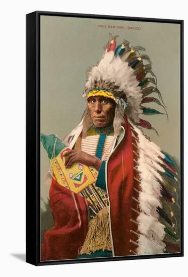 Tall Man Dan, Sioux Indian-null-Framed Stretched Canvas