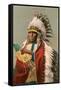 Tall Man Dan, Sioux Indian-null-Framed Stretched Canvas