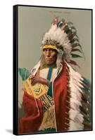 Tall Man Dan, Sioux Indian-null-Framed Stretched Canvas