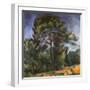 Tall Pine by Paul Cezanne-Francis G. Mayer-Framed Giclee Print