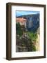 Tall Rock Pillars and the Holly Monastery of Varlaam, Meteora, Greece-Inu-Framed Photographic Print